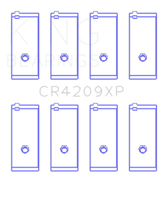 King Engine Bearings Toyota 3SGTE (Size STDX) Performance Rod Bearing Set