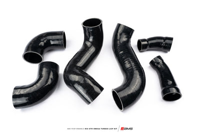 AMS Performance 2009+ Nissan R35 GTR Omega Turbo Kit 3in Lower Intercooler Pipes (Omega 9 &amp; 14)