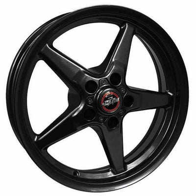 Race Star 92 Drag Star Bracket Racer 17x10.5 5x120BC 7.00BS Gloss Black Wheel