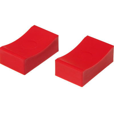 Prothane Universal Jack/Stand Pads (Fits 2.5 x 4.5 Head) - Red