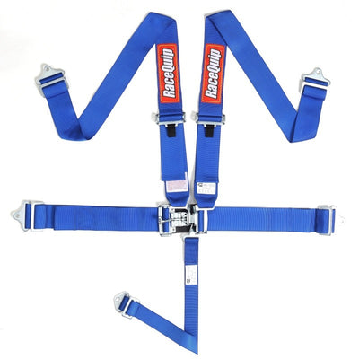 RaceQuip Blue JR. L & L 5pt Harness