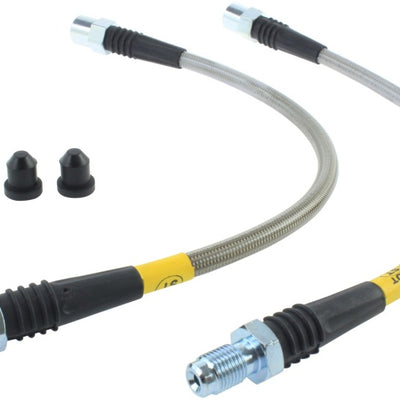 StopTech 87-91 BMW M3 / 89-4/91 325/328 Series (E30/E36) Front Stainless Steel Brake Line Kit