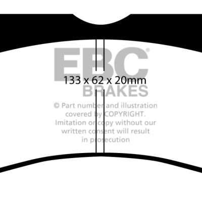 EBC Brakes Bluestuff Street and Track Day Brake Pads