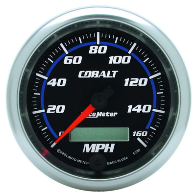 Autometer Cobalt 3-3/8in 160mph In-Dash Electronic Speedometer