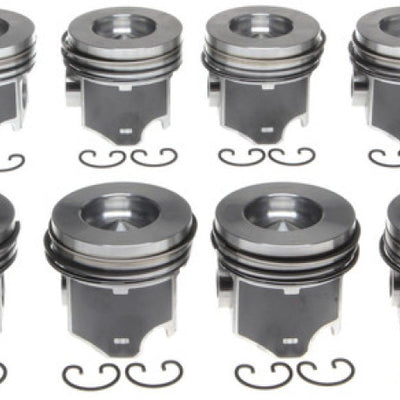 Mahle OE Cummins 5.9L 359 ISB 24-Valve Non HO 1999-2002 Dodge Ram Vin 6 Piston Set (Set of 6)