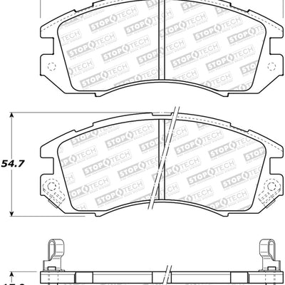 StopTech Street Brake Pads