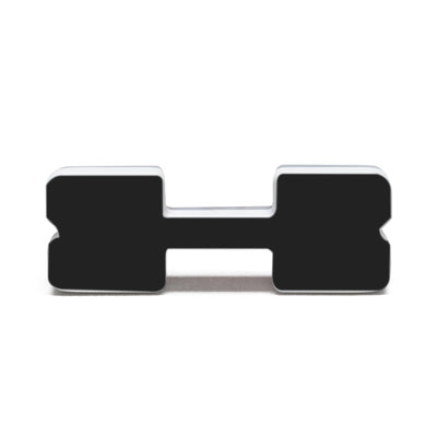 ORACLE Lighting Universal Illuminated LED Letter Badges - Matte Blk Surface Finish - X