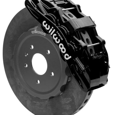 Wilwood Sx6R WCCB Carbon-Ceramic 2014-2019 C7 Corvette All Front Big Brake Kit - Black