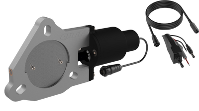 QTP 3in Bolt-On QTEC Electric Cutout Valve - Single