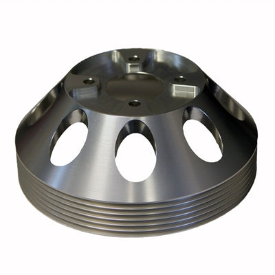 Torque Solution Lightweight Water Pump Pulley (Silver): Hyundai Genesis Coupe 3.8 2010+