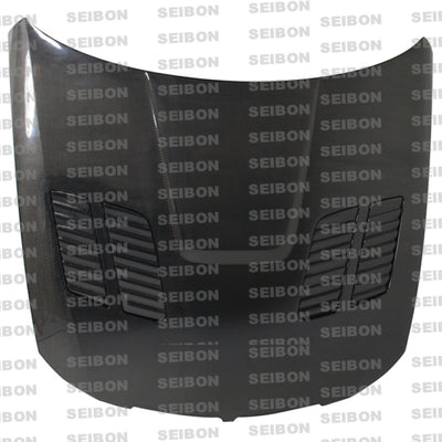 Seibon 05-08 BMW 3 Series 4 dr E90 (Excl M3) GTR-Style Carbon Fiber Hood