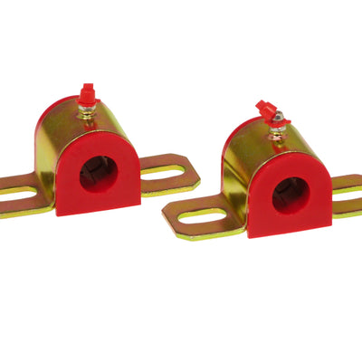 Prothane Universal Greasable Sway Bar Bushings - 13/16in - Type B Bracket - Red