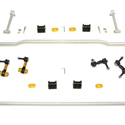 Whiteline 08-10 Subaru WRX Front And Rear Sway Bar Kit 22mm