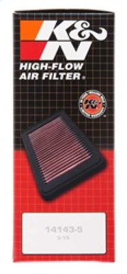 K&N 97-08 BMW K1200RS/LT/C/GT 8.313in OS Length / 3.875 OS Width / 1.938in H Replacement Air Filter