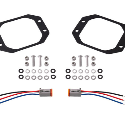 Diode Dynamics SS3 Backlit Flush Mounting Kit (Pair)