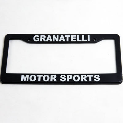 Granatelli Motor Sports License Plate Frame