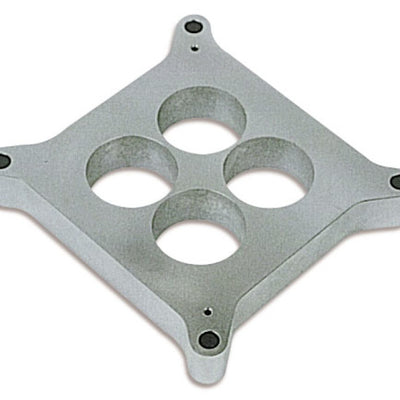 Moroso 4150/4160 Carburetor Spacer - 4 Hole Plenum - 1in - Billet Aluminum