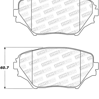 StopTech Street Select Brake Pads