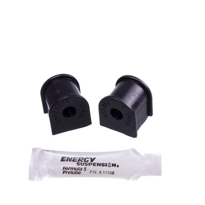 Energy Suspension 06-11 Honda Civic (Excl Si) 10mm Rear Sway Bar Bushings - Black