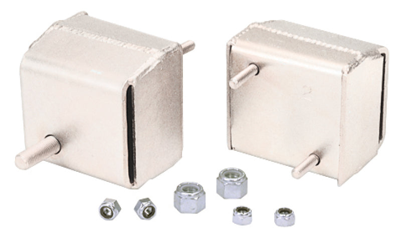 Moroso 84-92 Ford 5.0L Mustang Motor Mounts - 3/16in - Grade 8 Studs - Steel - 2 Pack