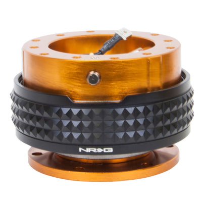 NRG Quick Release Kit - Pyramid Edition - Rose Gold Body / Black Pyramid Ring