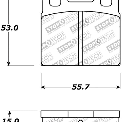 StopTech Street Touring Brake Pads