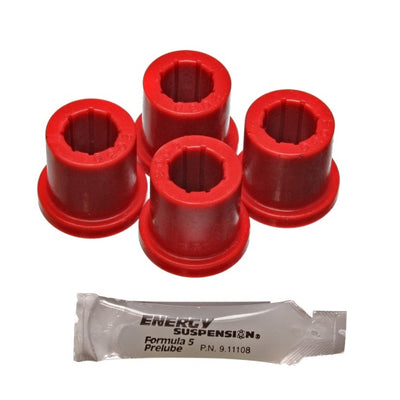 Energy Suspension 80-87 Toyota Pick Up Red Rear Spring Frame Shackle Bushing Kit