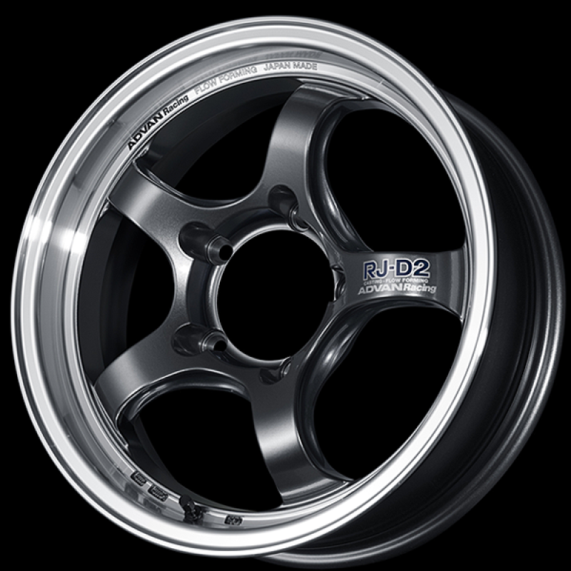 Advan RG-D2 for Truck 17x8.5 / -10 Offset / 6x139.7 / 112mm Bore / Machining and Racing Gunmetallic