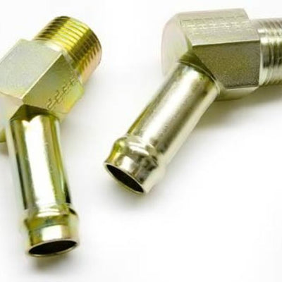 ATP 45 Degree 1/2in NPT Male to 5/8in Single Slip on Barb Fitting