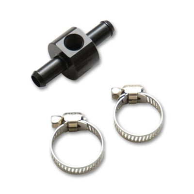 Vibrant Inline Barbed Union for 3/8in ID Hose with 1/8in NPT Port