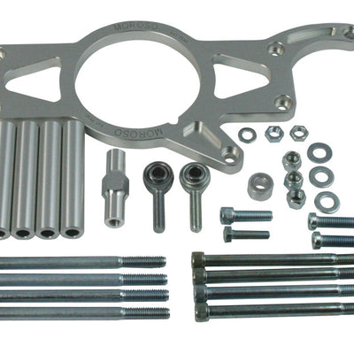 Moroso Chevrolet Big Block Alternator Mount - Meziere Water Pump - 93mm Alternator