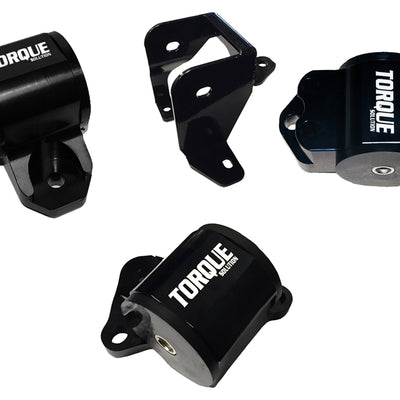Torque Solution Billet Aluminum Mount Kit (3 Bolt): 96-00 Honda Civic EK B/D-Series