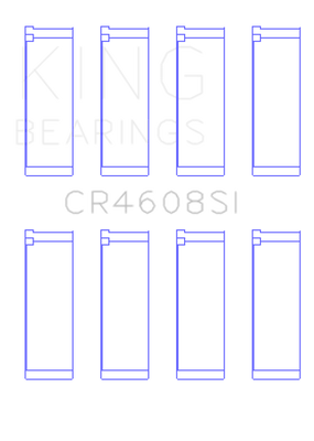 King Engine Bearings Toyota 2ZZ-GE (Size .025) Connecting Rod Bearing Set (Set of 4)