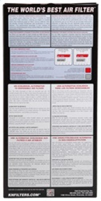 K&N 96-04 Isuzu / 98-04 Opel/Vaux/Hall Drop In Air Filter