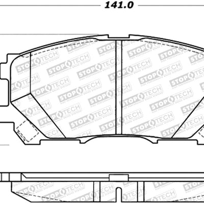StopTech Street Brake Pads