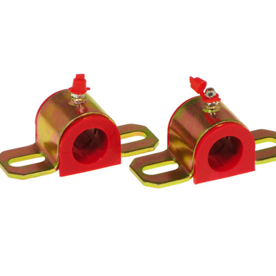 Prothane Universal Greasable Sway Bar Bushings - 7/8in - Type A Bracket - Red
