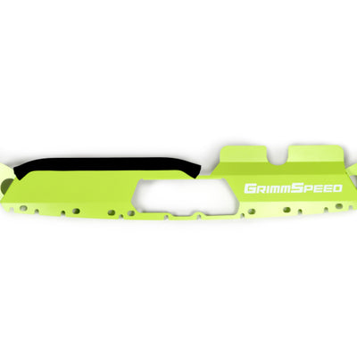 GrimmSpeed 15+ Subaru WRX/STI Radiator Shroud - Neon Green Powdercoat