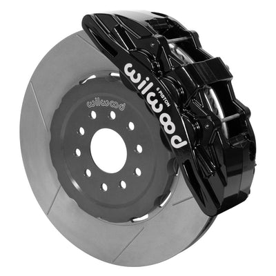 Wilwood SX6R Front Brake Kit 15in GT Slotted Black 05-13 Chevy Corvette