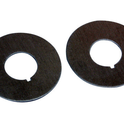 Moroso Belt Guide - 2.5in x .062in - Aluminum - 2 Pack