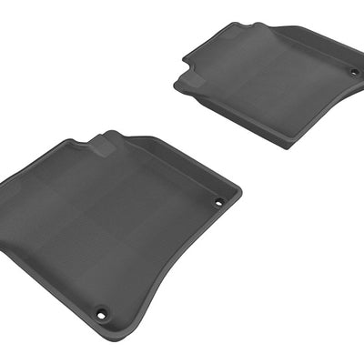 3D MAXpider 2014-2019 Mercedes-Benz S-Class W222 Kagu 2nd Row Floormats - Black