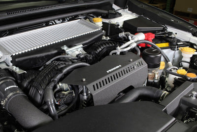 PERRIN 22-25 Subaru WRX Pulley Cover - Black (TALL - For Use w/o PERRIN AOS)