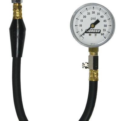 Moroso Tire Pressure Gauge 0-60psi - 2-5/8in Display - 2 Percent Accuracy