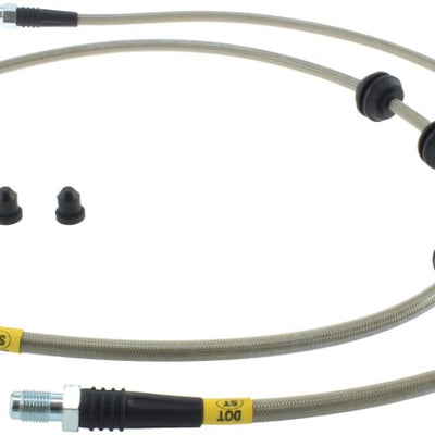 StopTech 10-15 BMW 550i Stainless Steel Front Brake Lines