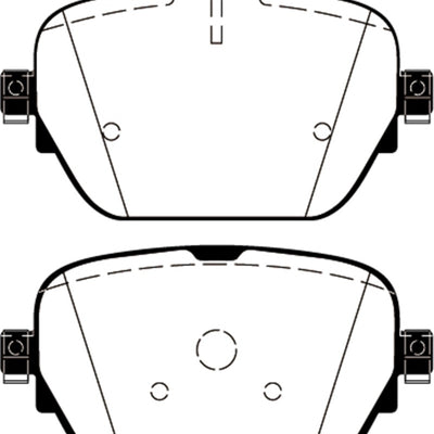 EBC 2019+ Mercedes-Benz CLS53 AMG (C257) 3.0L Turbo Redstuff Rear Brake Pads