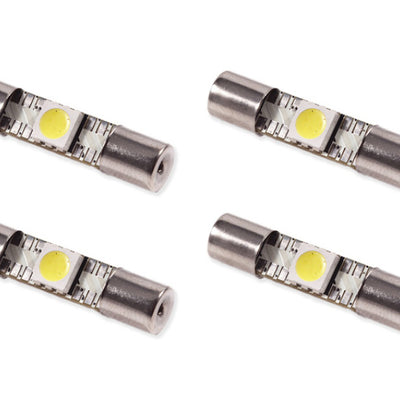 Diode Dynamics 28mm SMF1 LED Bulb Warm - White Set of 4