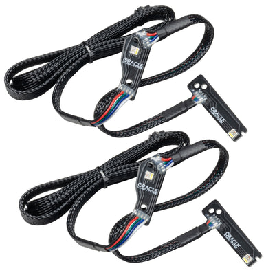 Oracle 15-21 Nissan GT-R RGB+W (Lightning Bolt) Headlight DRL Kit- w/o Controller