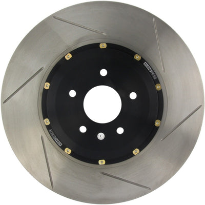 StopTech 2PC AeroRotor & Hat Pair Drilled - Front Right