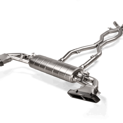 Akrapovic 2020+ Mercedes-AMG GLE 63S Evolution Line- Titanium (Only fits vehicle w/OE Hitch Install)