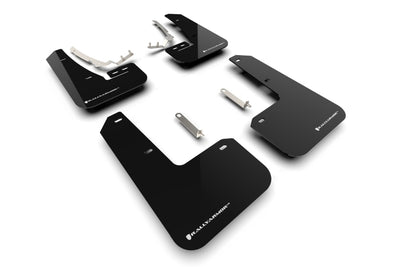 Rally Armor 22-25 VW MK8 Golf GTI/R Black UR Mud Flap w/White Logo