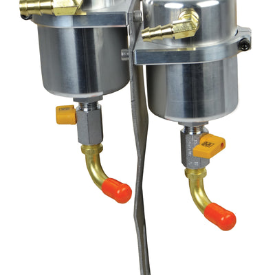 Moroso 05-11 Lotus Elise/Exige Air/Oil Separator Catch Can - Billet Aluminum